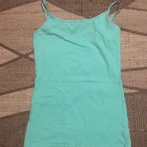 Junior girls cami top green size M